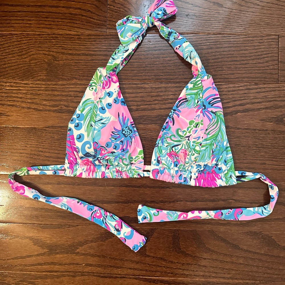 Lilly Pulitzer bikini top - worn once